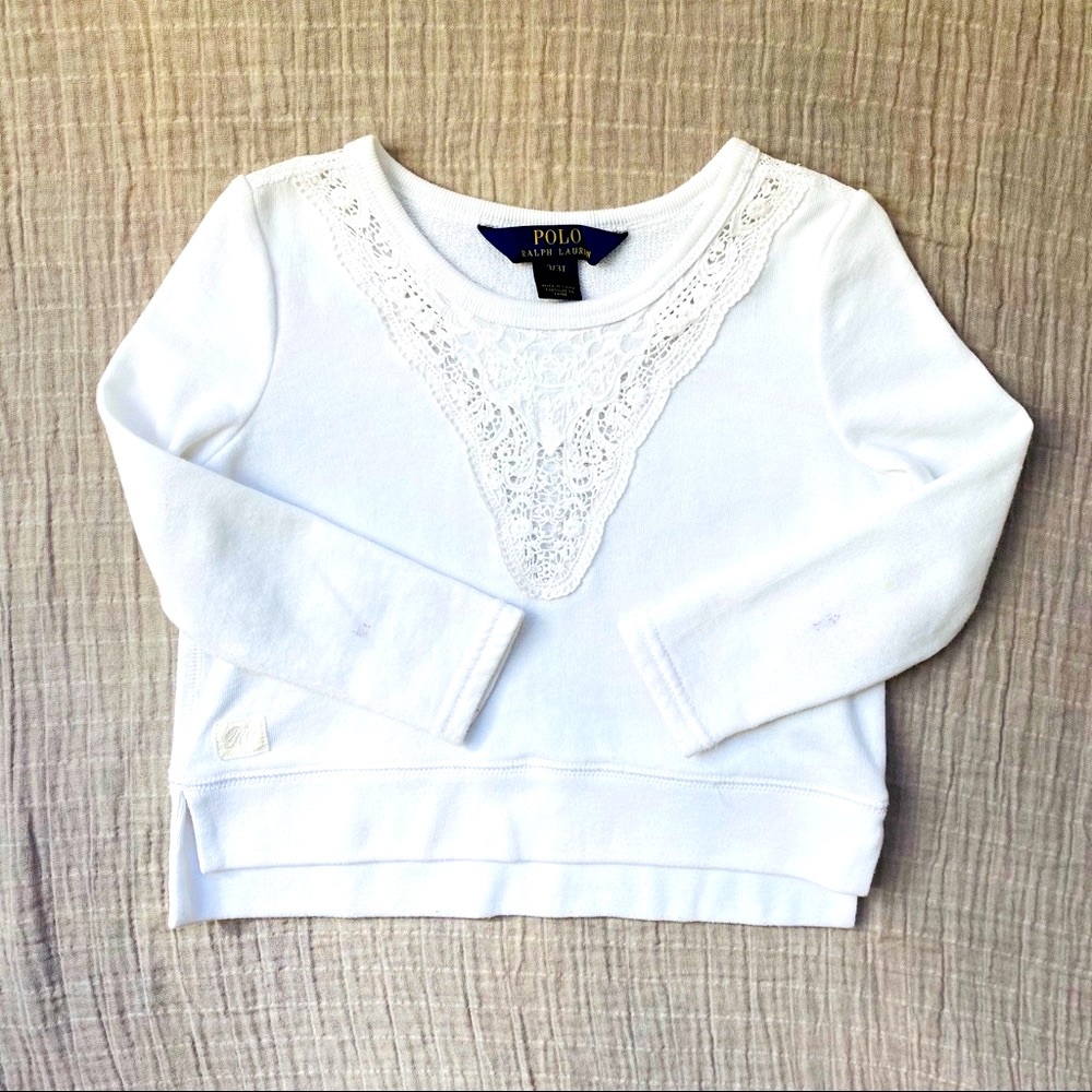POLO BY RALPH LAUREN • Cute Toddler Girl Top
